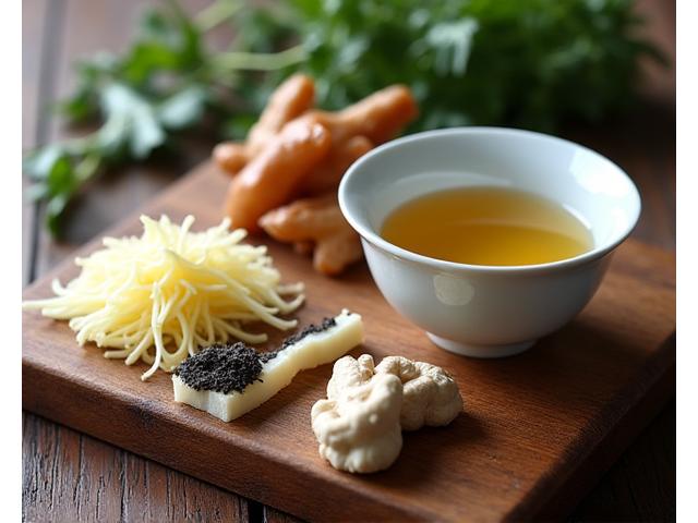 Traditional Washoku Foundations class showing ingredients for dashi stock